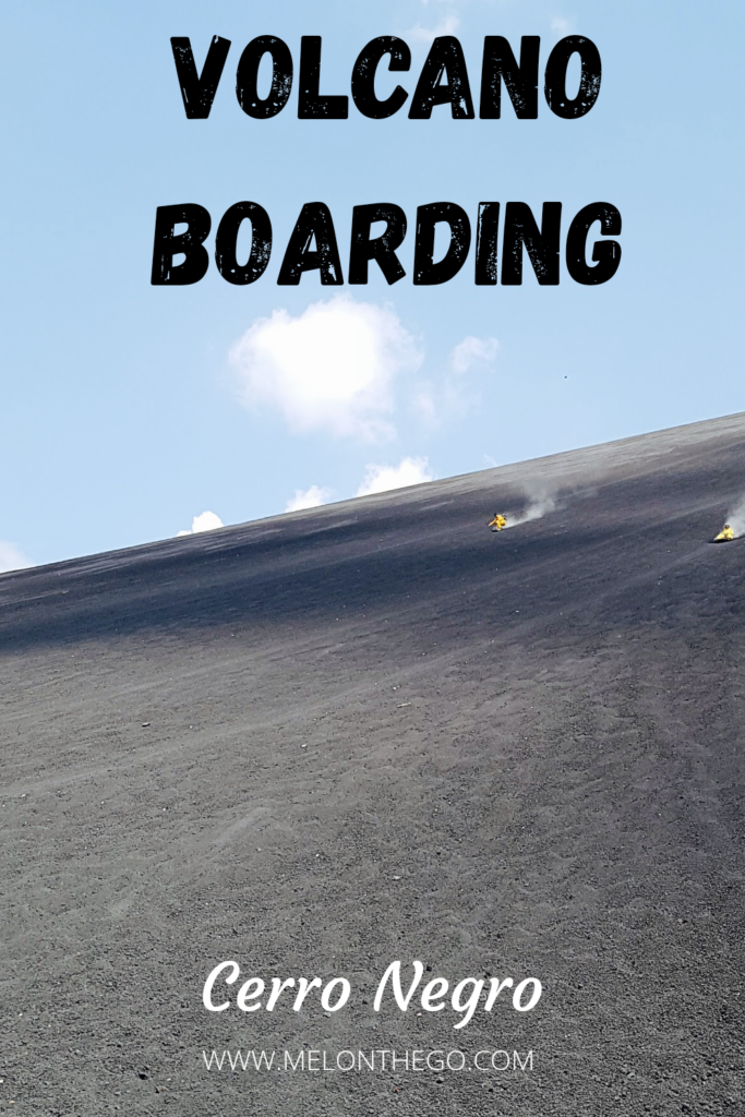 Volcano boarding pin