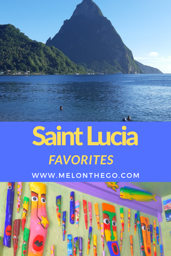 Pin Saint Lucia favorites