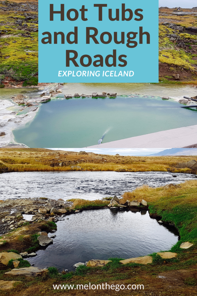 Hot tubs and Rough Roads Iceland Pin