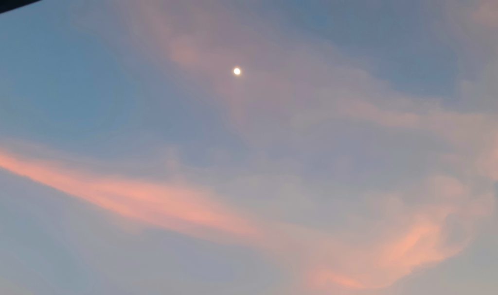 Sky and Moon