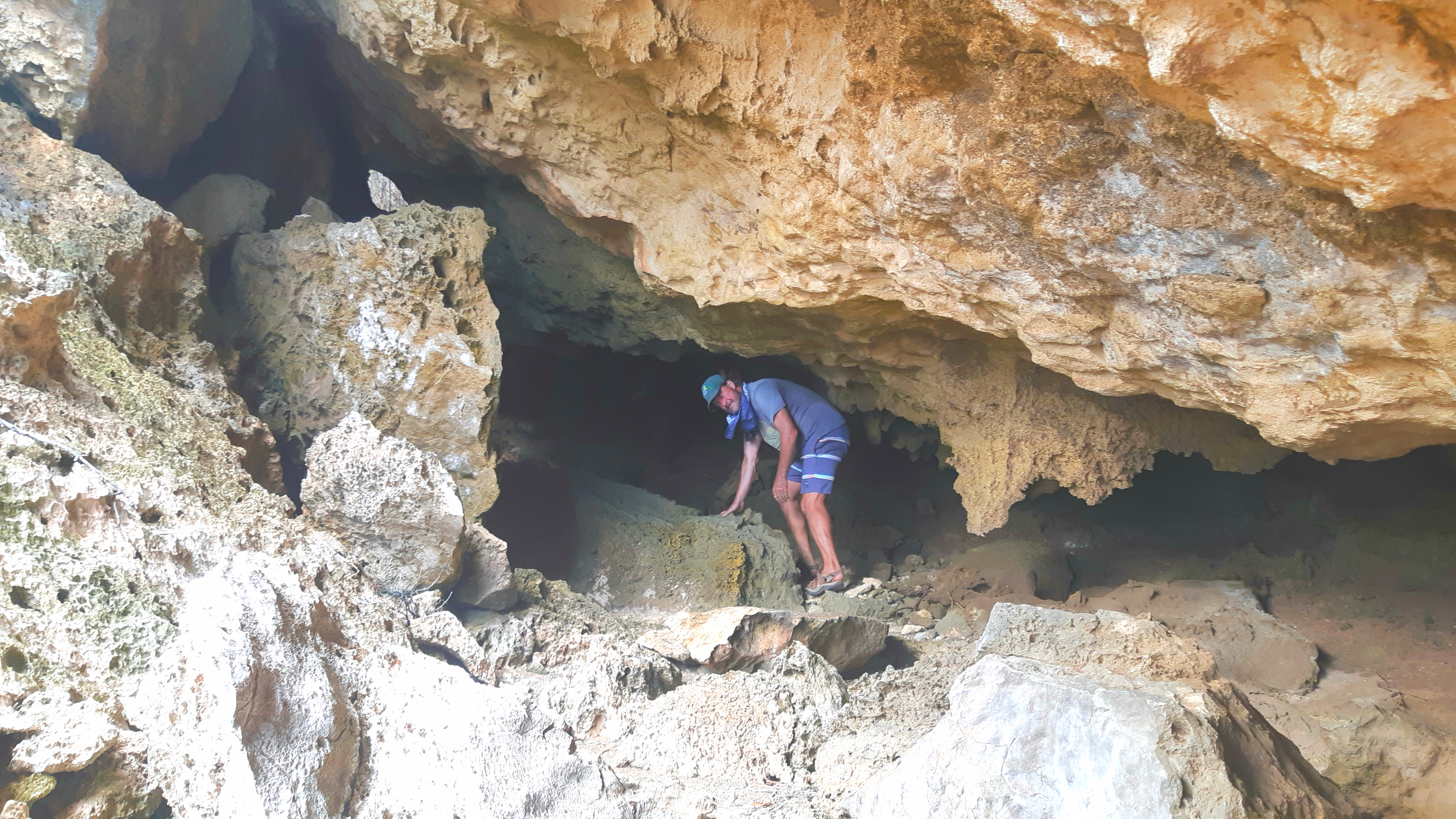 Cave entrance Barbuda