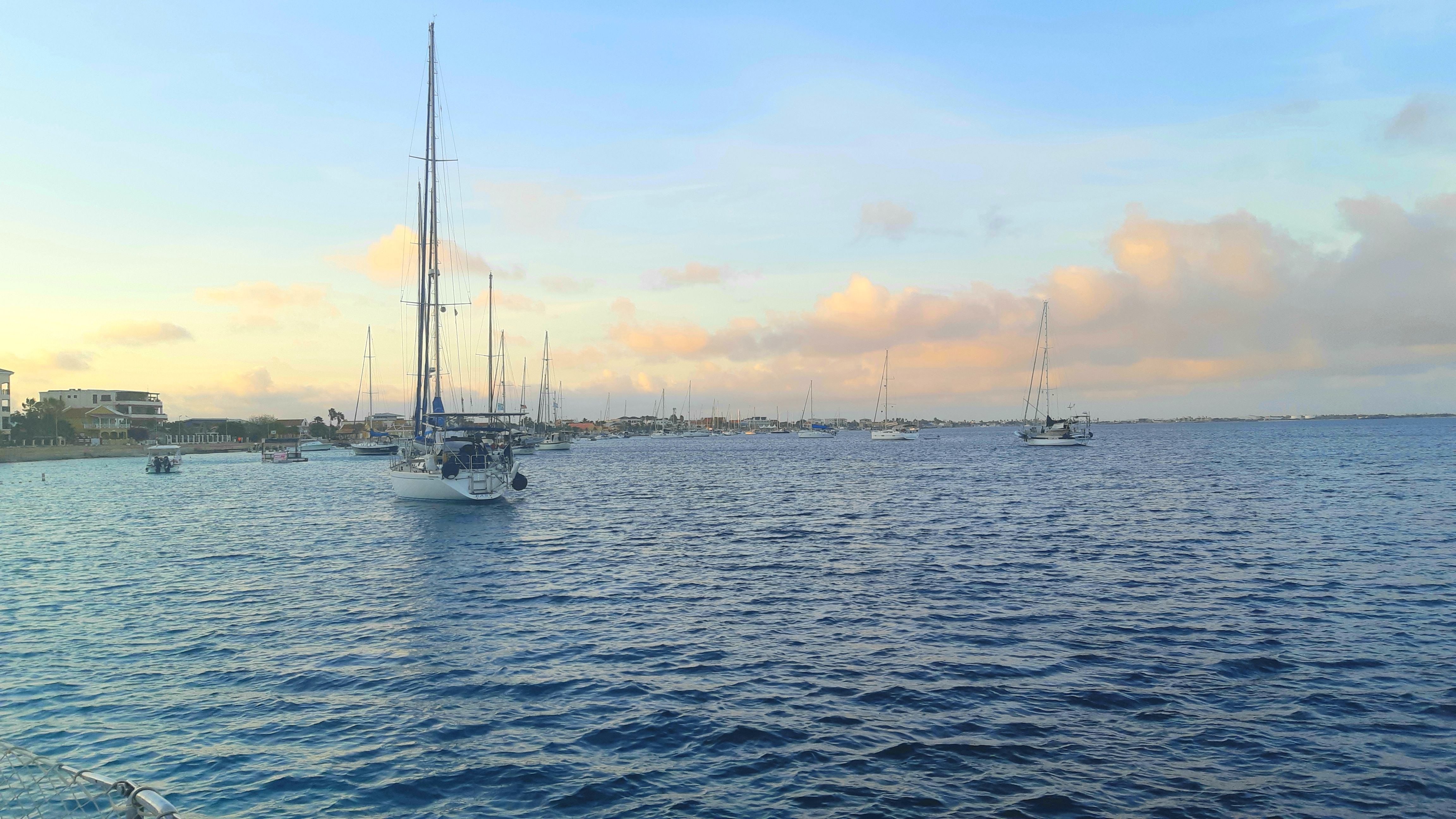 Mooring field in Bonaire