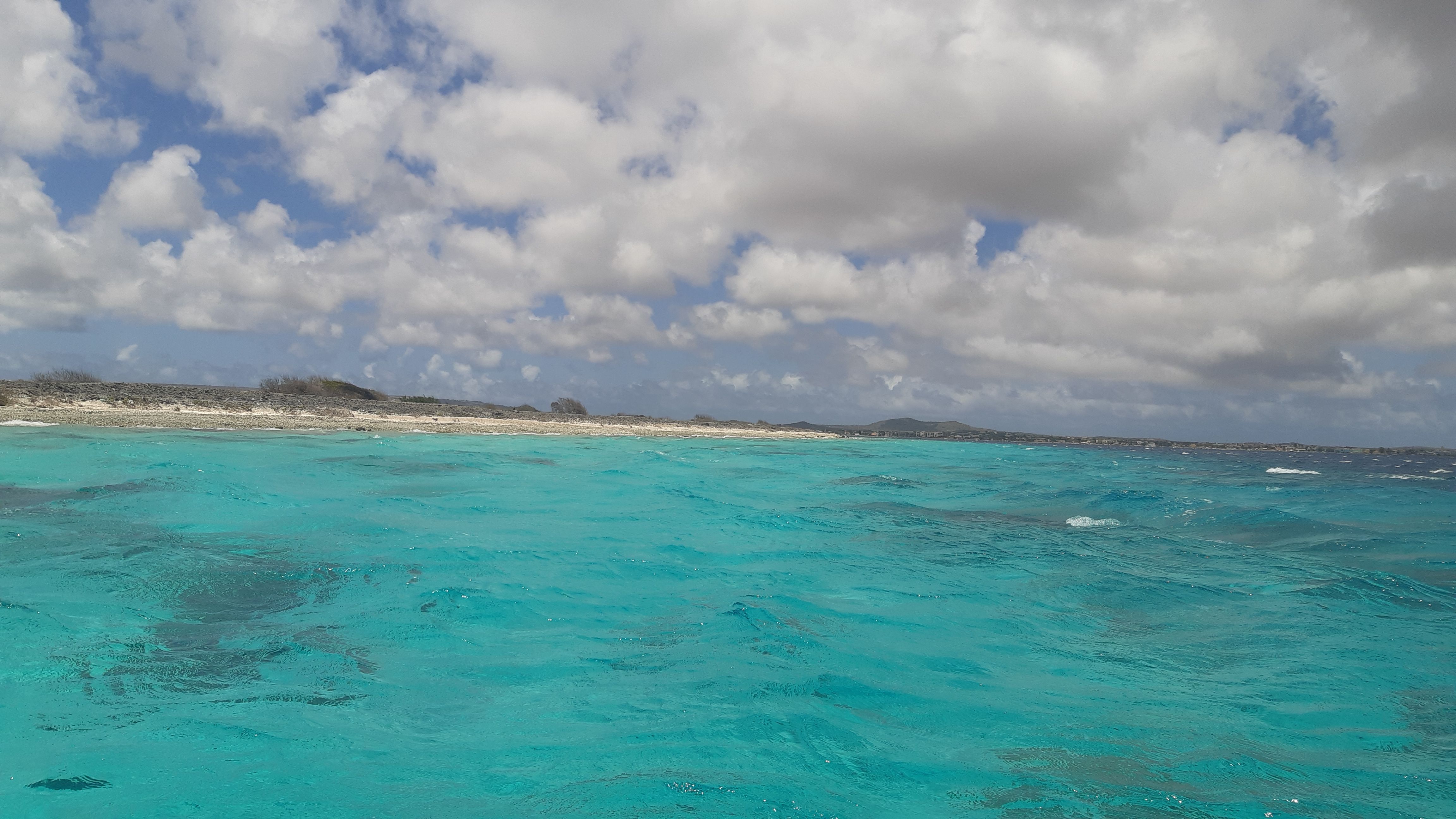 The water in Bonaire