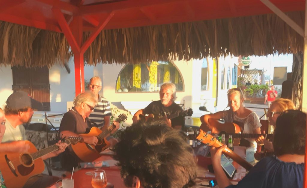 music jam Bonaire for hurricane season