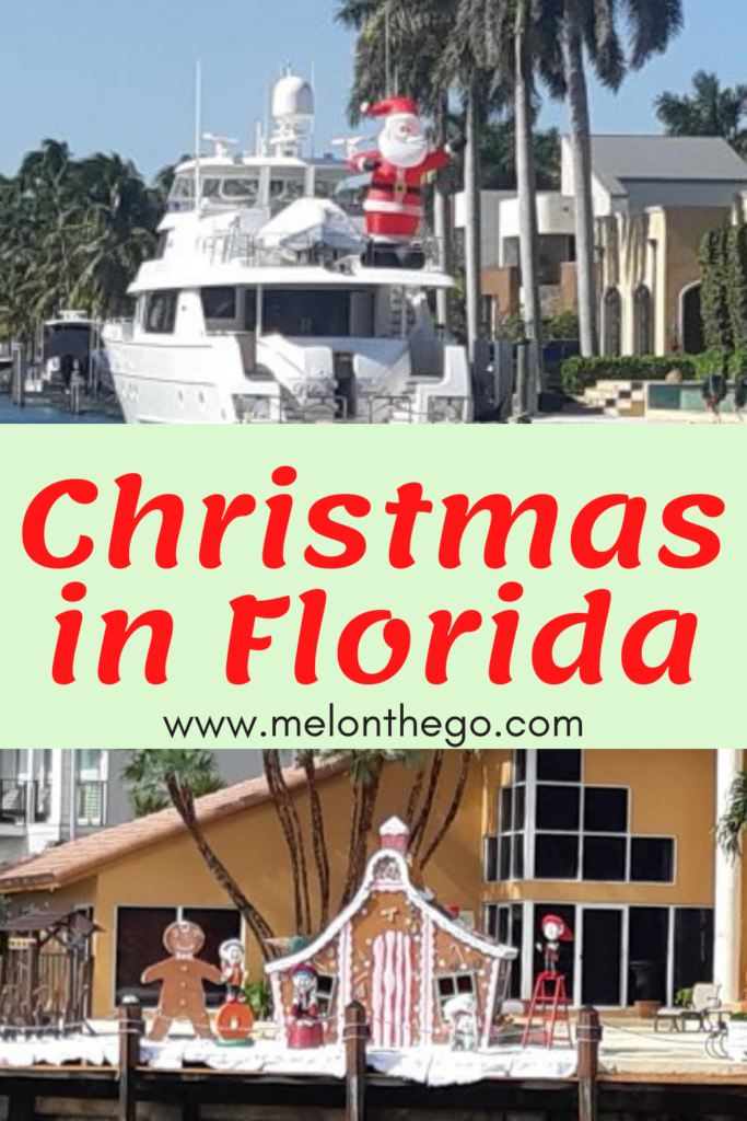 Christmastime in Florida Pin