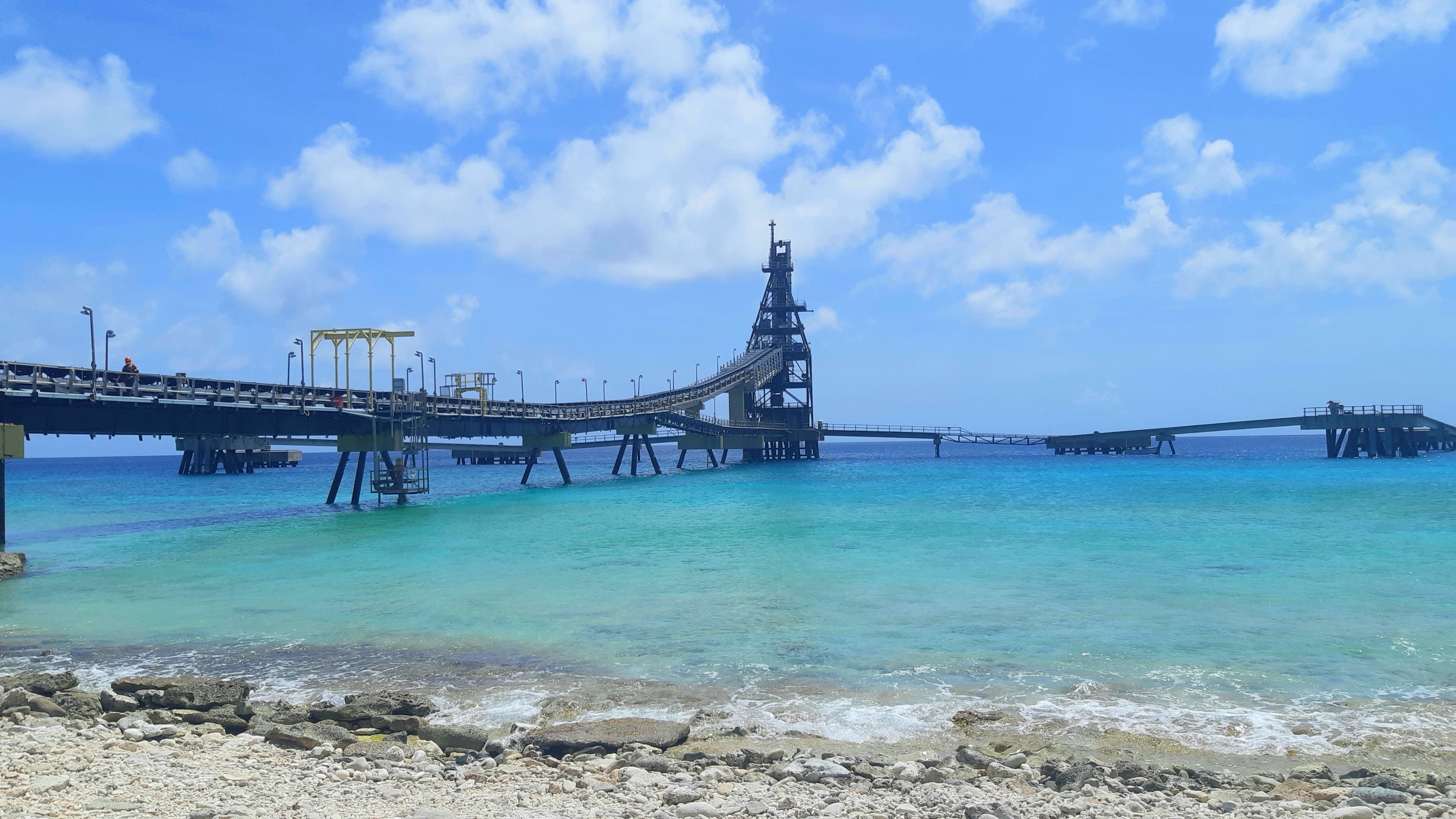 The Salt Pier Bonaire dive site