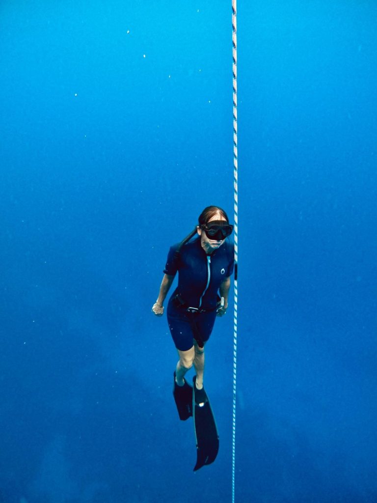 My most recent failure freediving