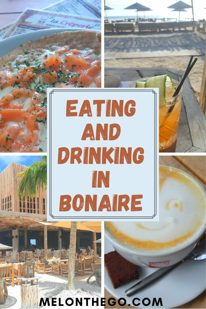 Eating and Drinking in Bonaire pin