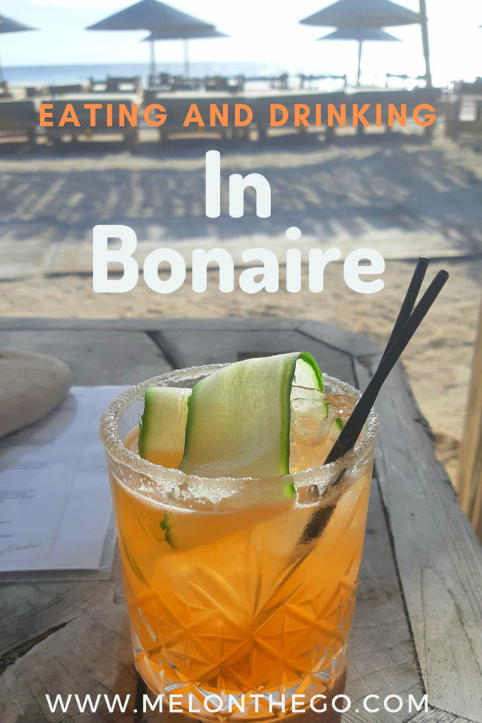 Pin Eating and Drinking in Bonaire