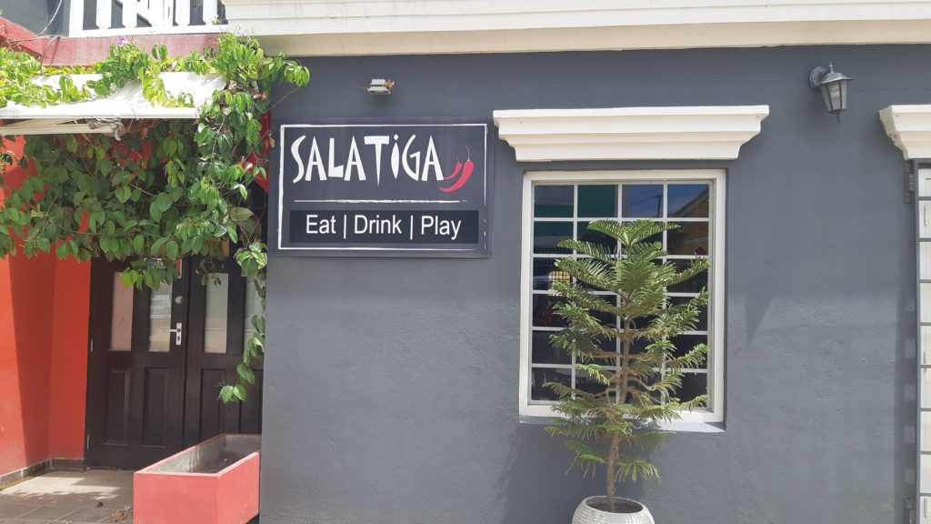 Eating and Drinking in Bonaire Salatiga