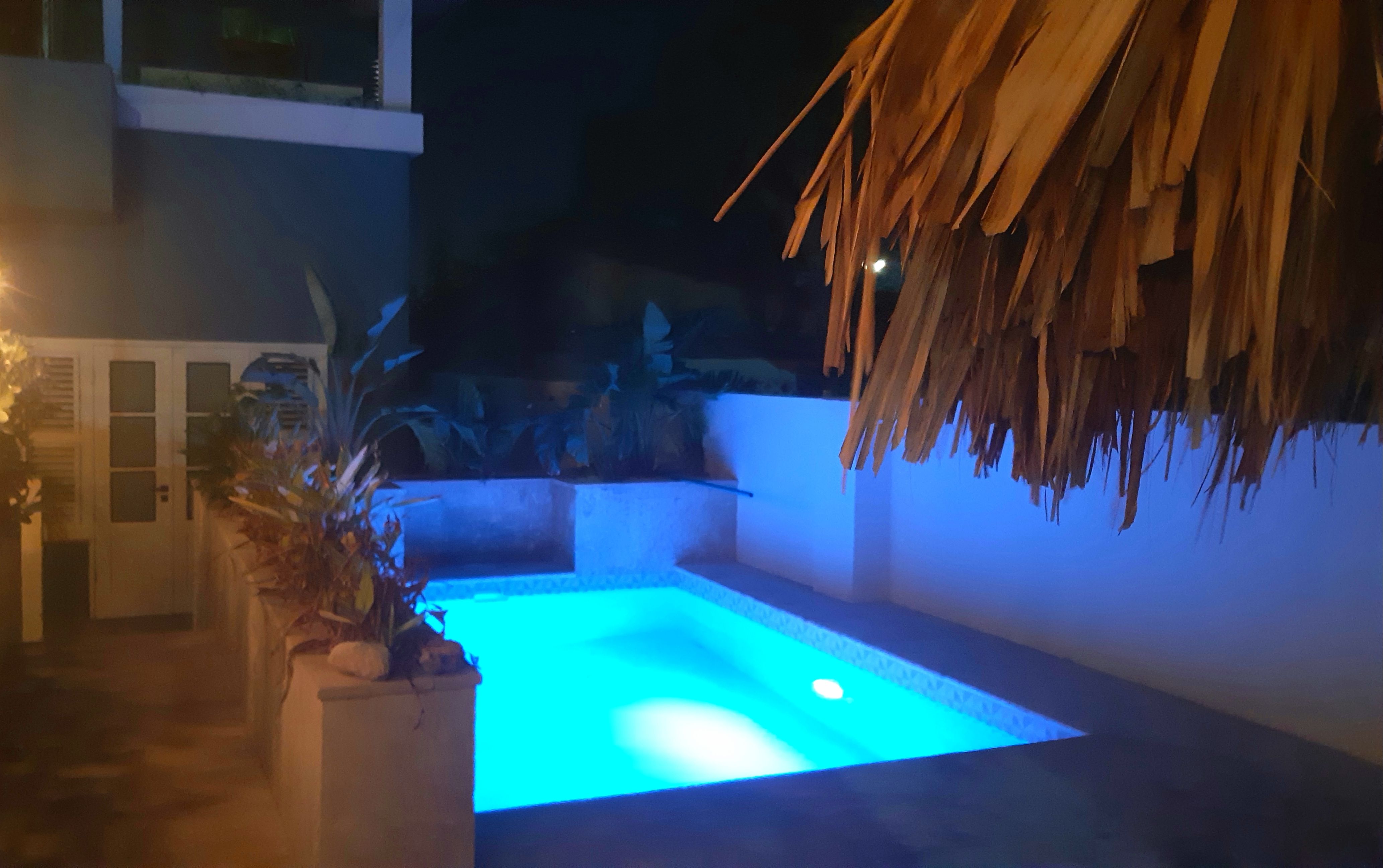 The pool at the airbnb