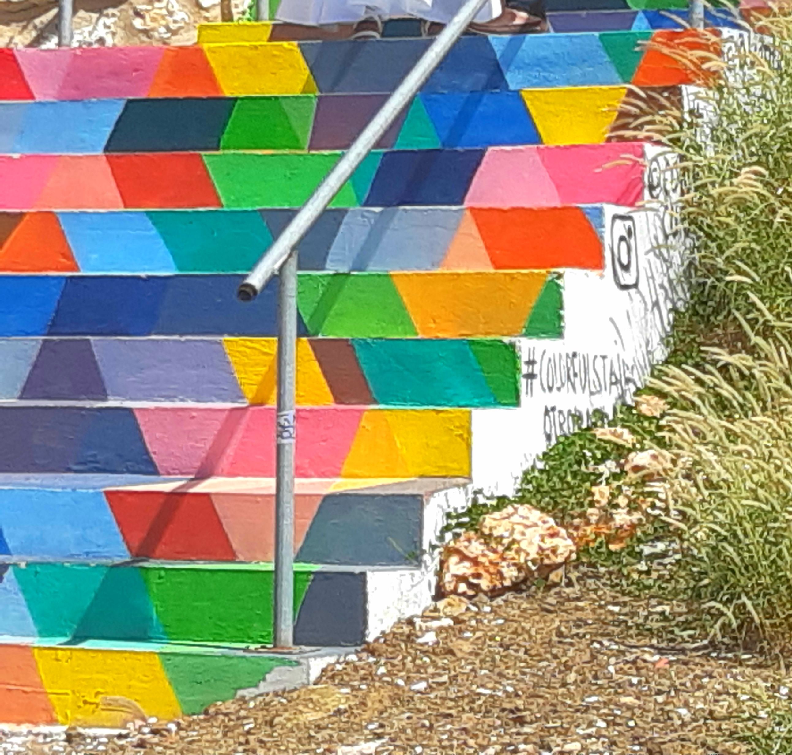 Colorful Steps Curacao