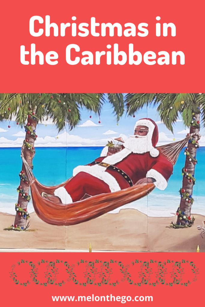 Christmas in the Caribbean pin