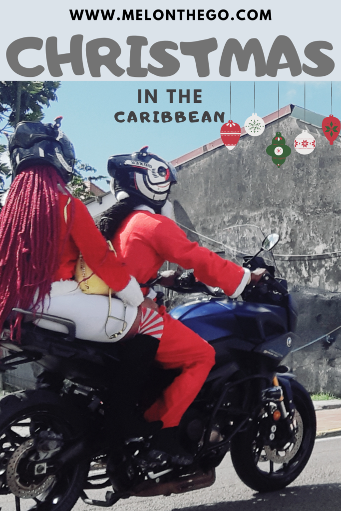 Christmas in the Caribbean pin