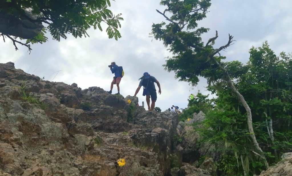 Mount Kristoffel hiking in Curacao