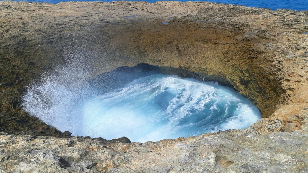 blow hole Watamula