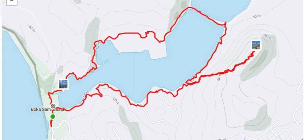 Map of San Michel hike