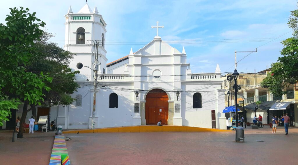 Church in Santa Marta Colombia