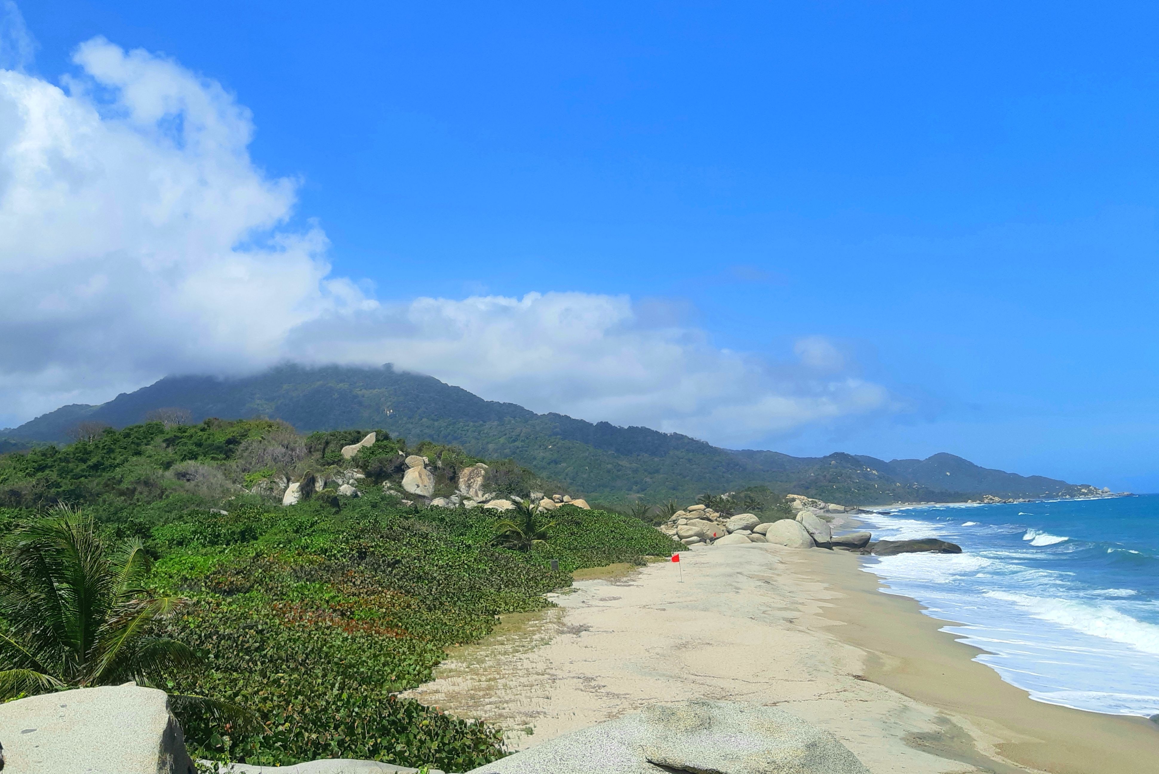 Parque Tayrona beach