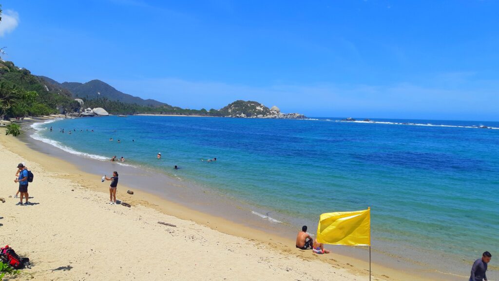 Beach at Parque Tayrona