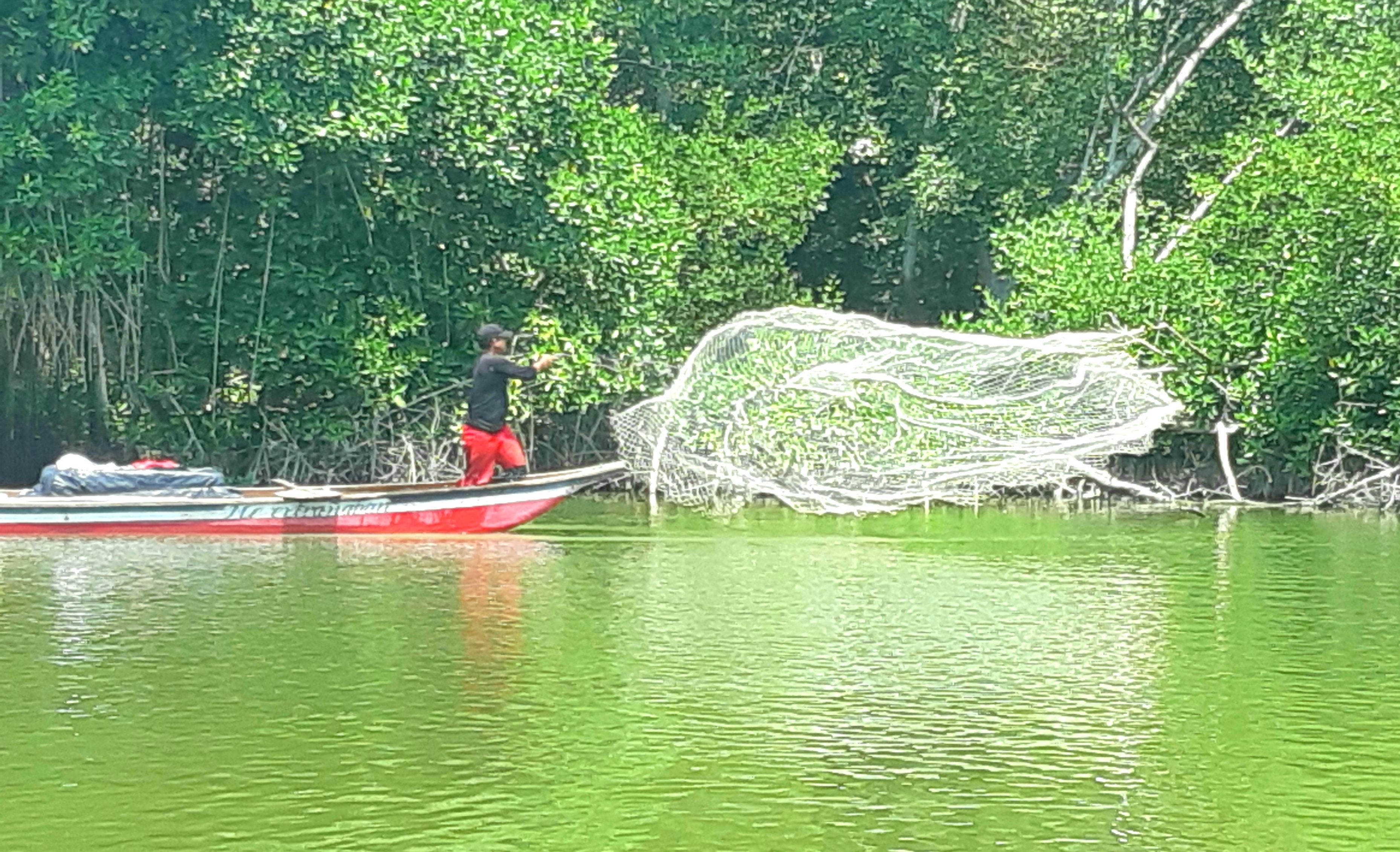 Fisherman in Cienaga