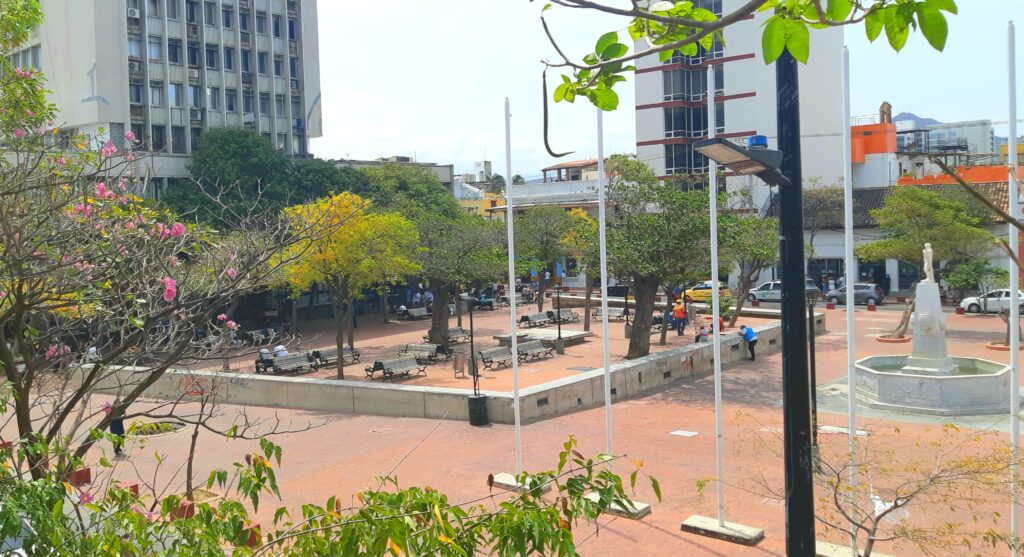 Santa Marta town square