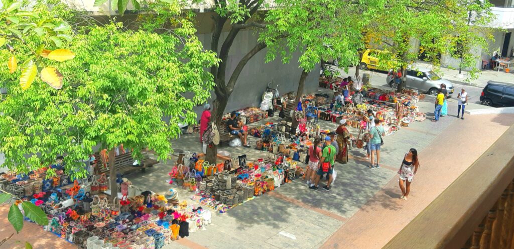 Street vendors Santa Marta