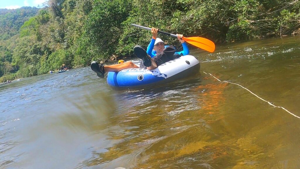 float tube on the Rio Palomino