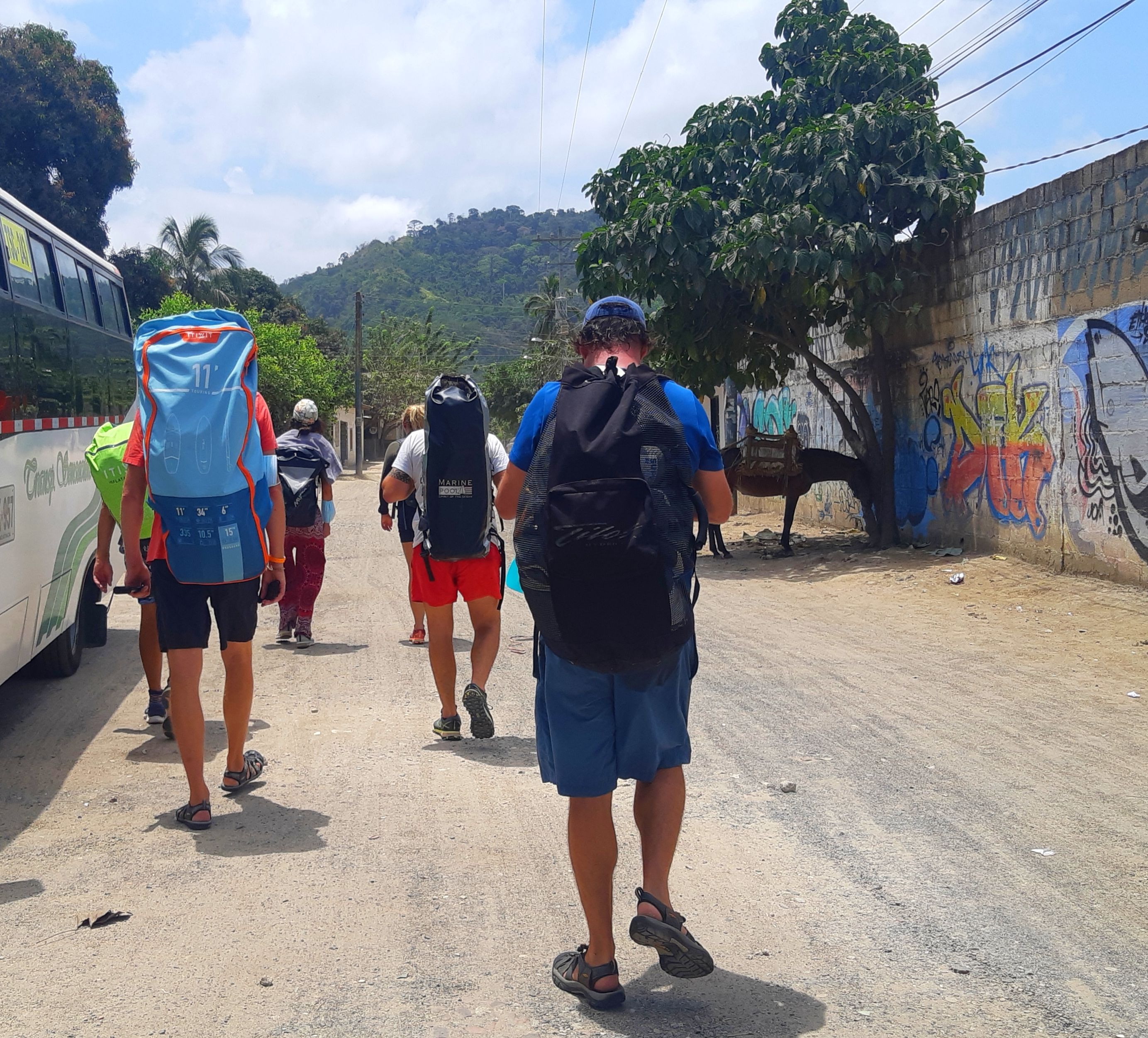 Hiking to the Rio Palomino