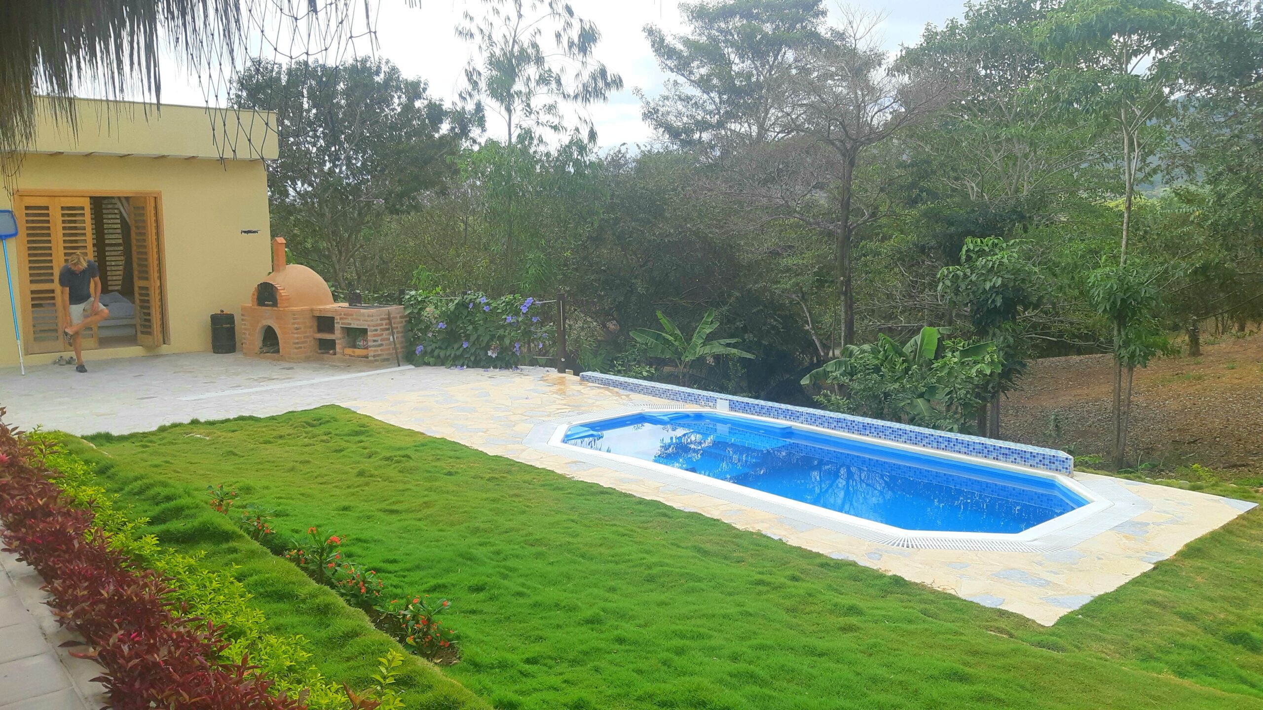 pool at a villa in Palomino