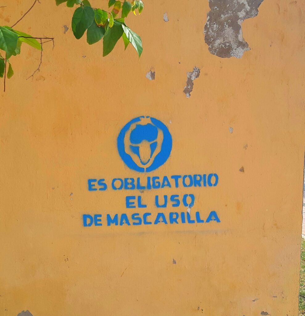 mask wearing stay safe in Colombia