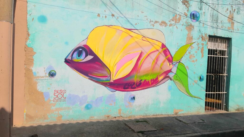 fish art Getsemani