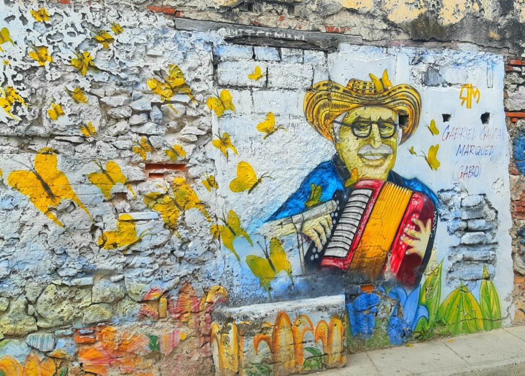 Accordion player art