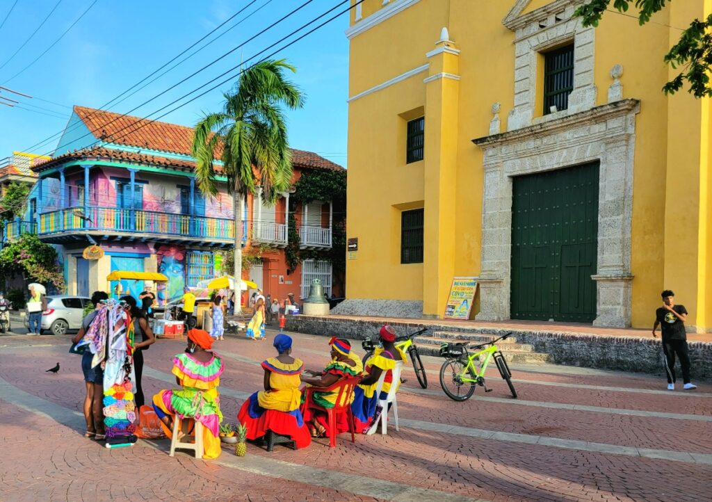 Plaza de la Trinidad Getsemani Cartagena