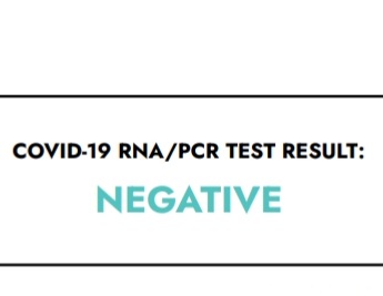 Negative PCR test result Return to Toronto after living on a boat