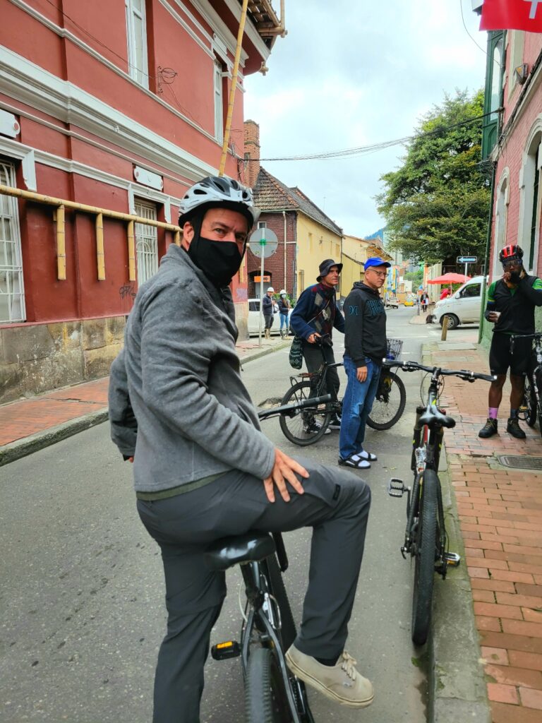 Bike tour of Bogota