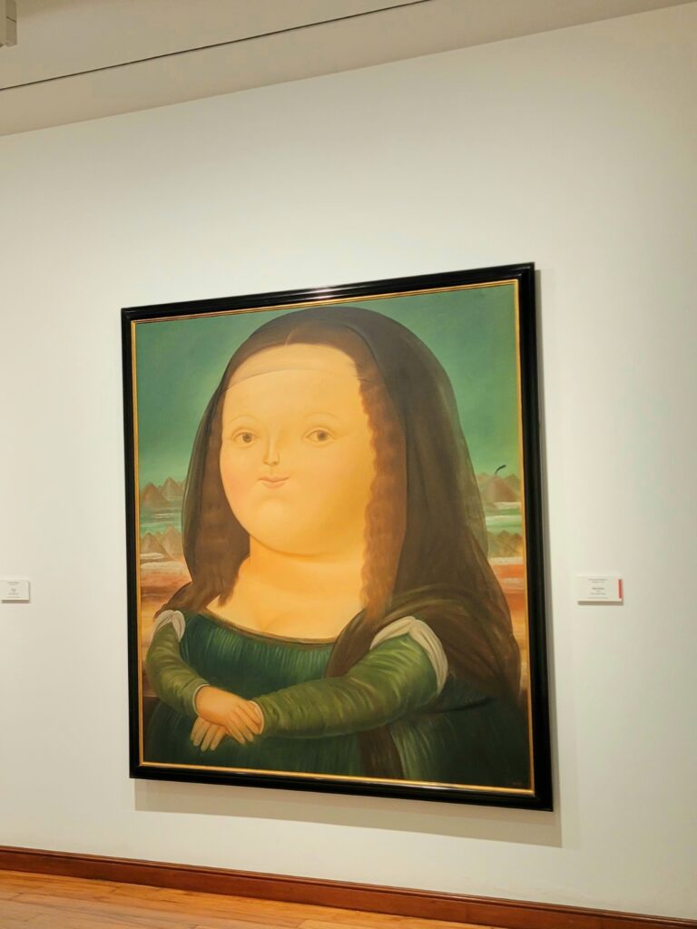 Botero's Mona Lisa