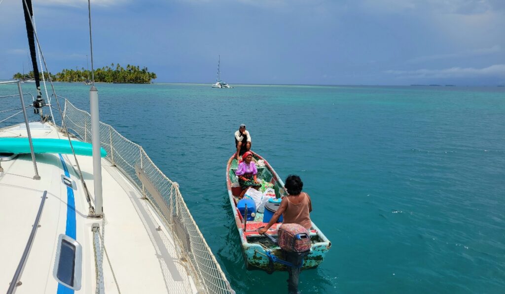 ulu in the San Blas islands