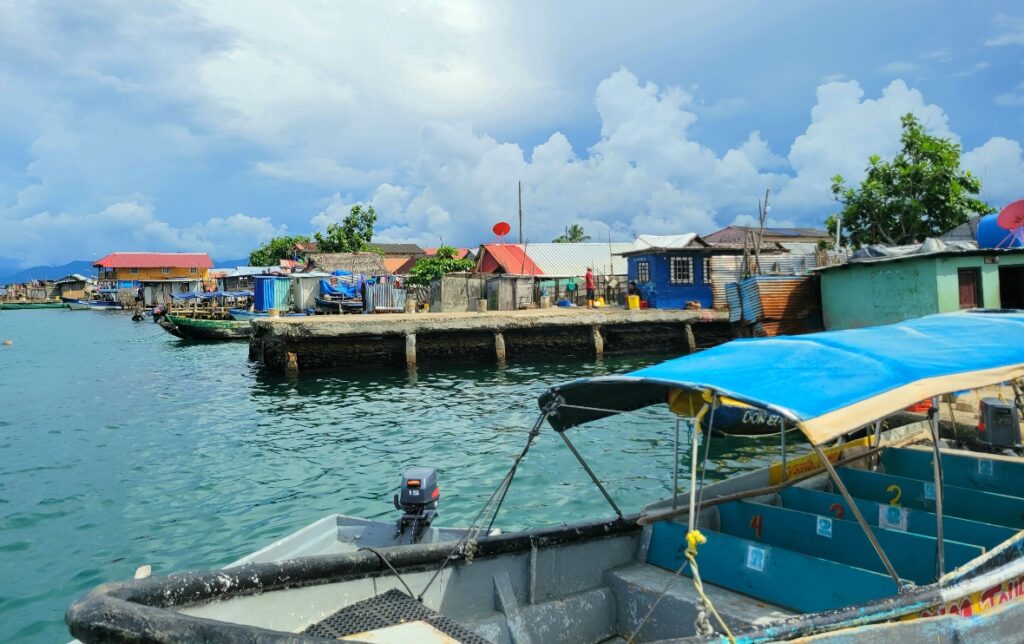 Carti, a town in the San Blas islands