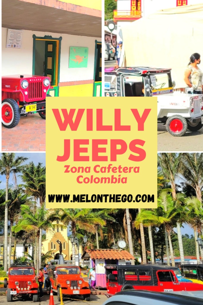 Willy Jeeps Colombia Zona Cafetera Highlights Pin