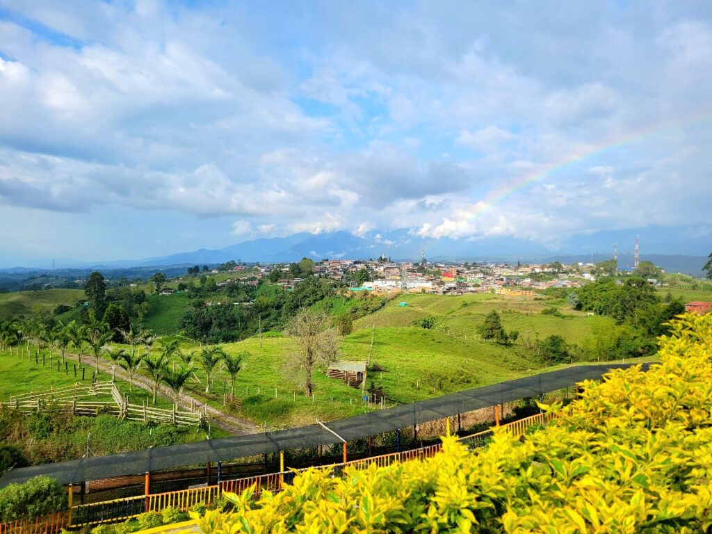 Filandia Colombia landscape