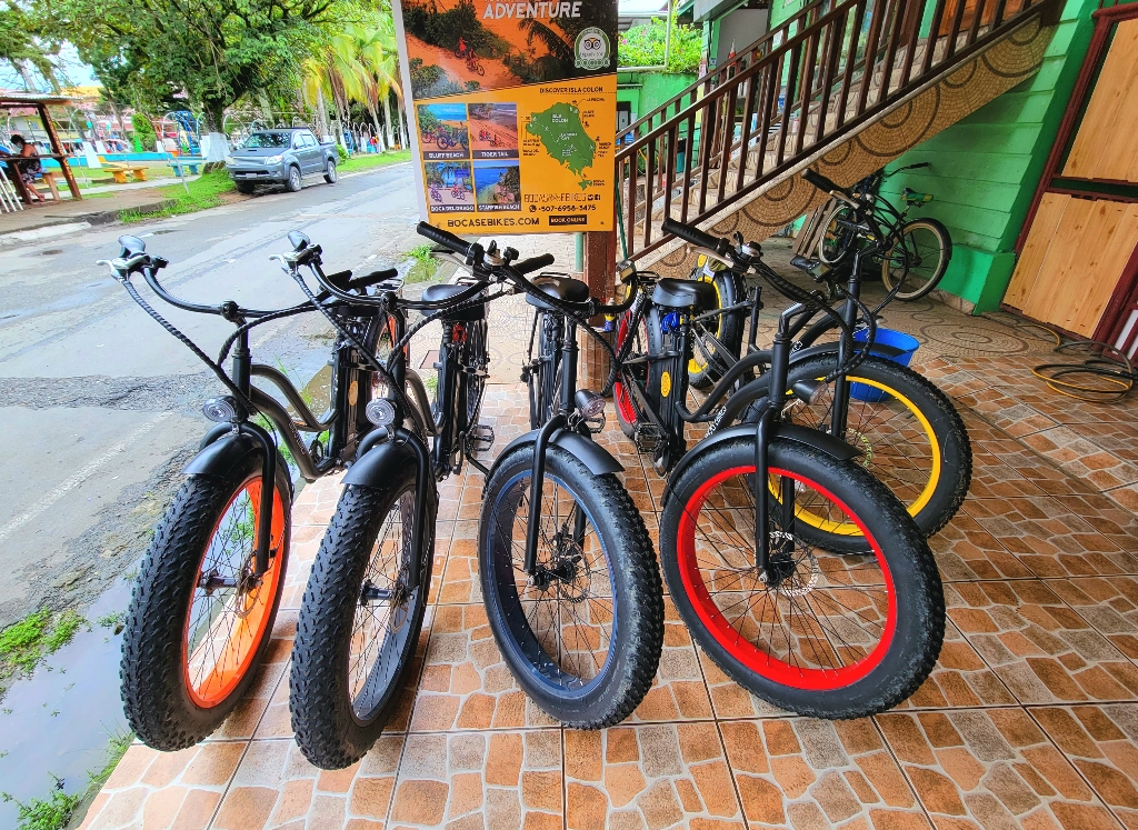 ebikes top things to do in Bocas del Toro Panama