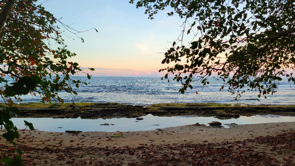 Beach walk in Puerto Viejo