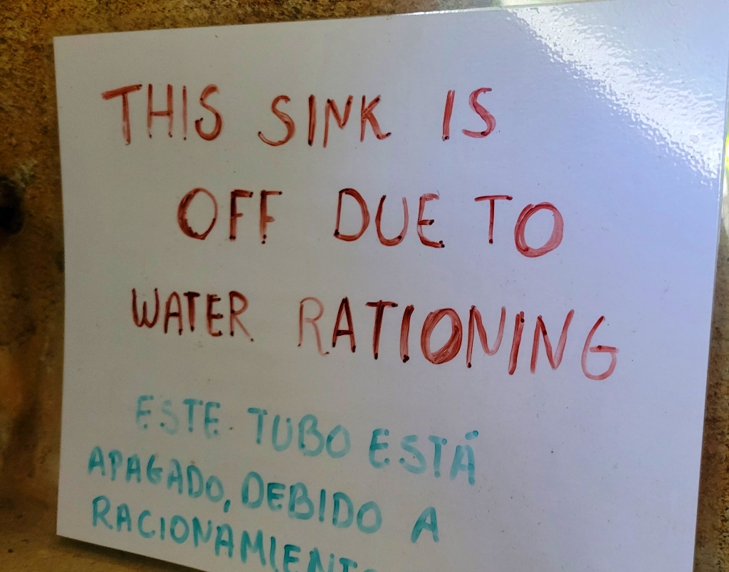 water shortage in Costa Rica