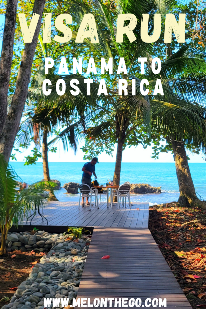 Panama to Costa Rica Visa Run pin