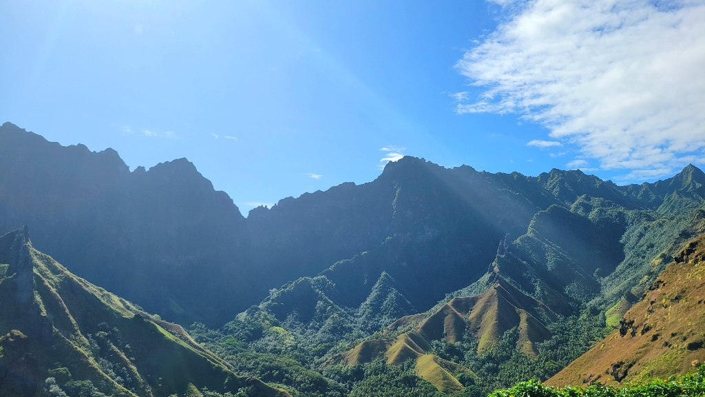 Mountains of Fatu Hiva