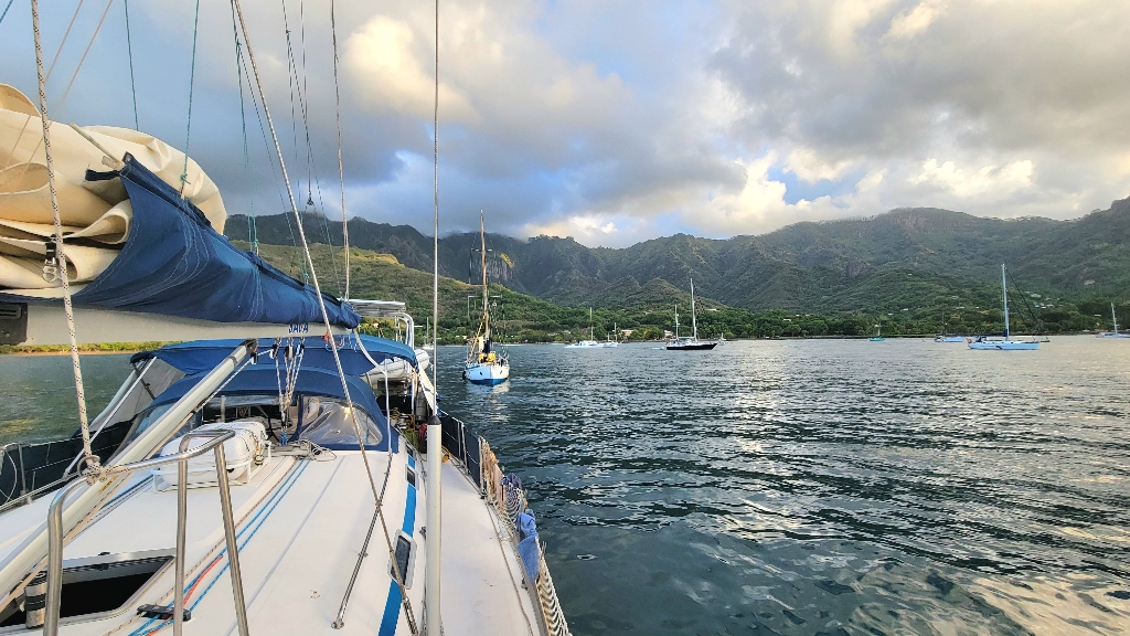 Nuku Hiva main anchorage