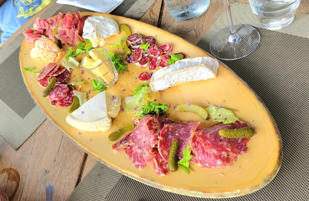 Charcuterie Plate, Tahiti food