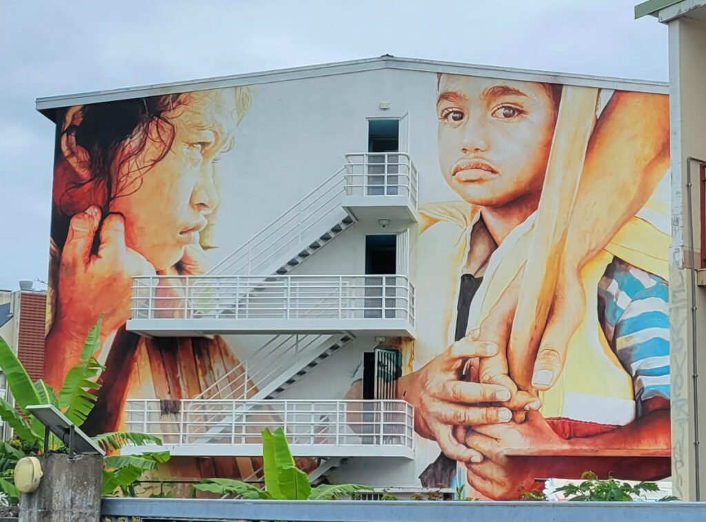 Mural, Tahiti