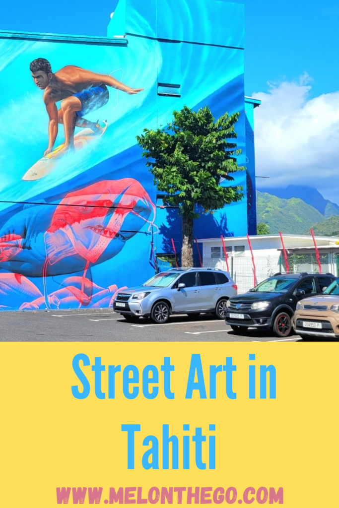 Pin Street Art in Tahiti